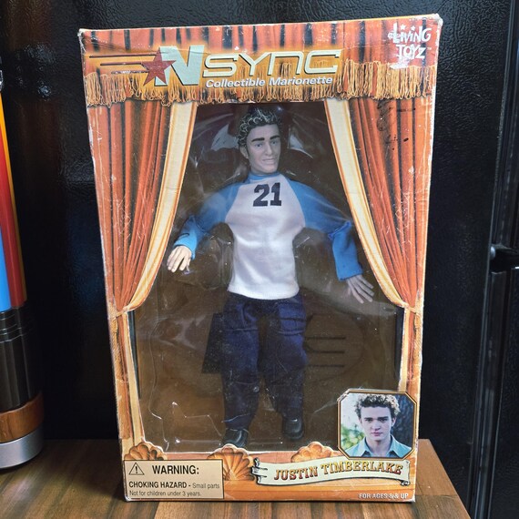 Justin Timberlake Marionette Puppet From NSYNC – Collectible Music