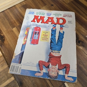 MAD Comic Books - Collection Vintage Satirical Humor Magazine Set Classic Cartoon Art & Collectible Gift