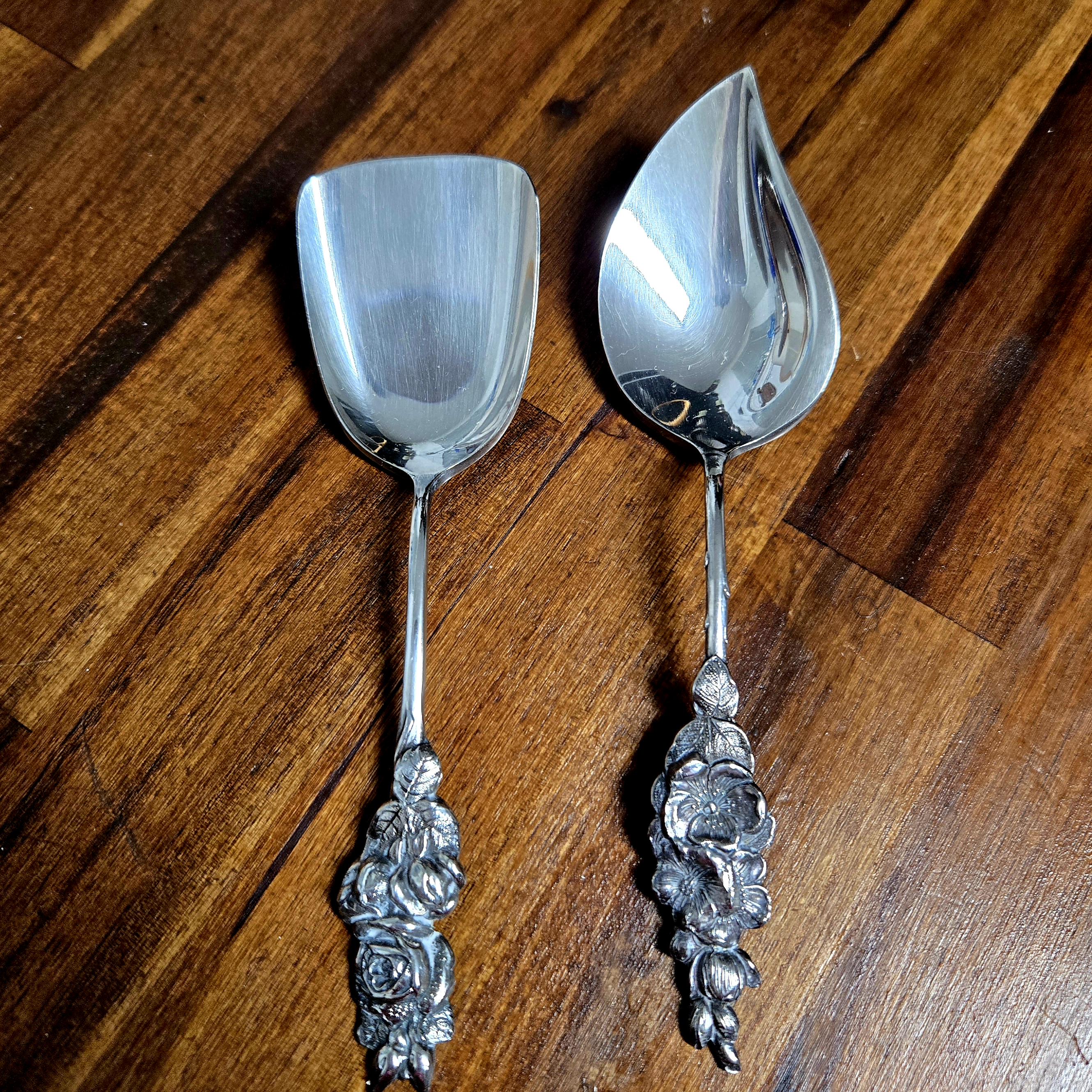 666様　純銀スプーン　Reed & Barton 2本 Reed & Barton English Chippendale Silver Antiques for sale