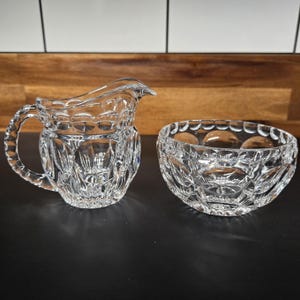 Vintage White Porcelain Creamer and Sugar Bowl Set: Elegant Tea Service