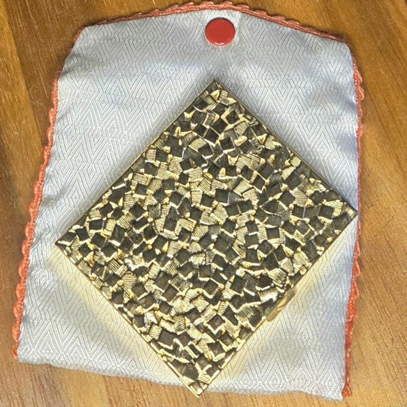 Compact Germain Monteil Vintage Powder Compact wi… - image 1