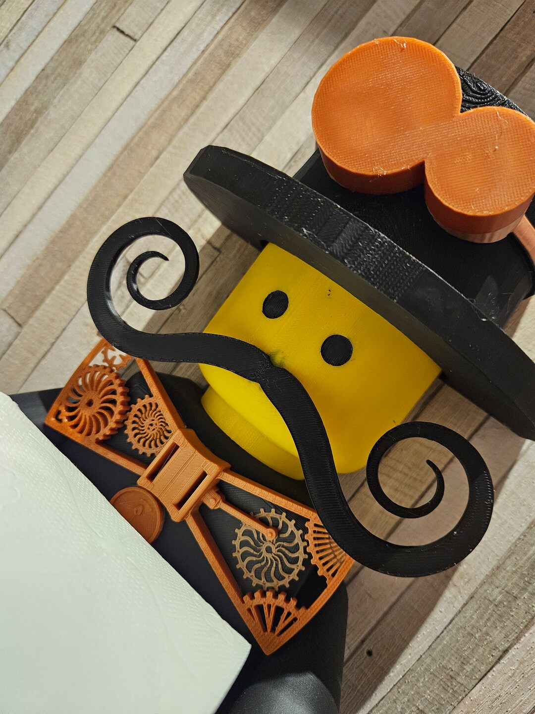 Personnage Lego Géant Bart Simpson – Idée Cadeau Originale En Bois, Pièce Unique