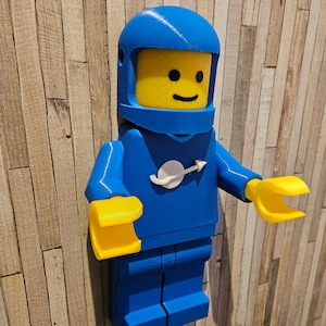 Personaggio grande mattone carta igienica gigante astronauta minifug idea regalo