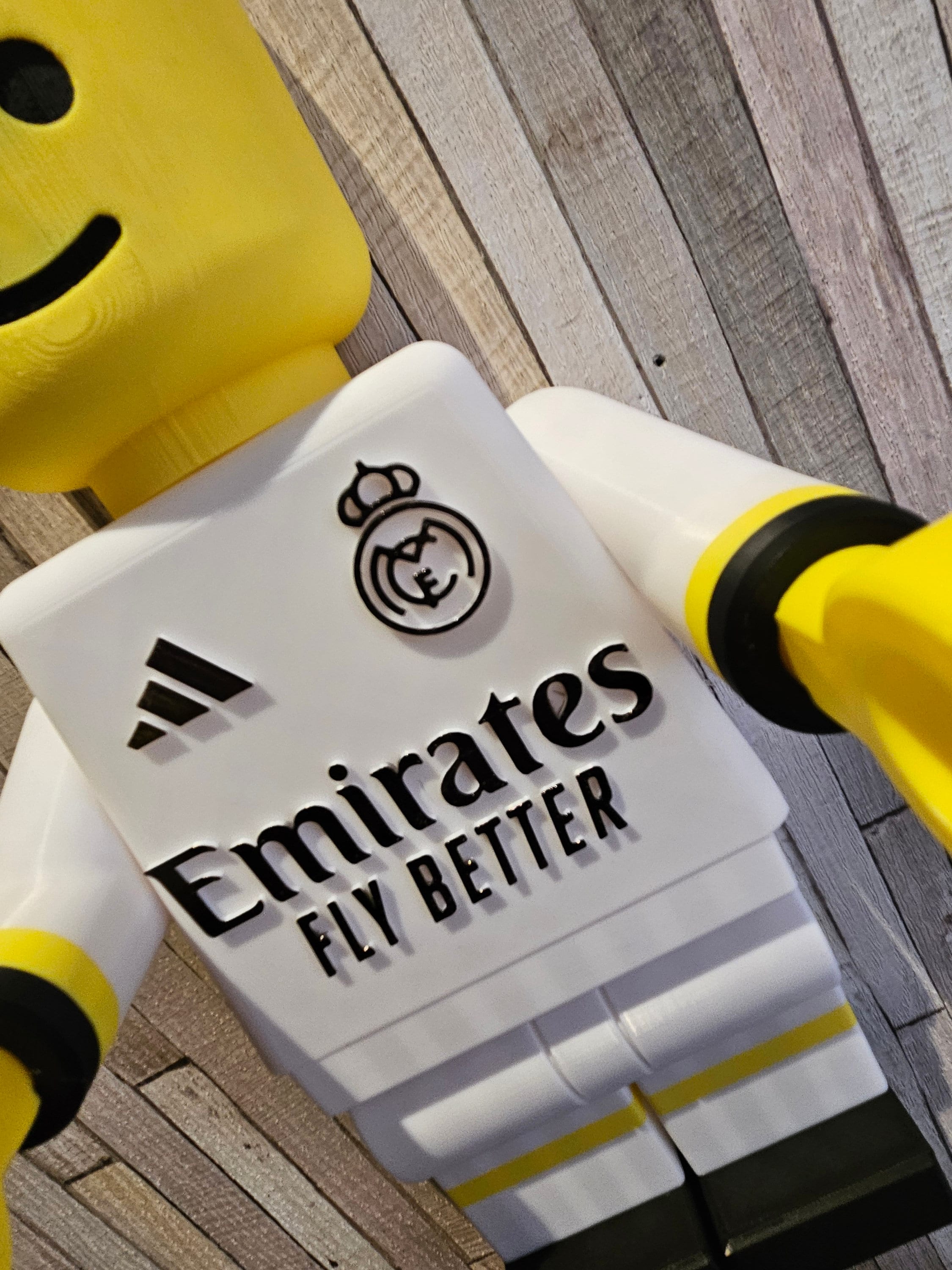 "Big Brick" character giant toilet paper football player Real Madrid gift idea