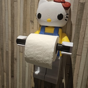 Personaggio grande mattone carta igienica gigante idea regalo Hello Kitty