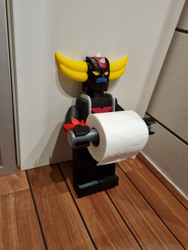 LEGO Personnage Géant Toilet Paper Mario - Idée Cadeau Originale - Neuf