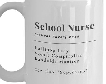 Cadeau d’infirmière scolaire, cadeau pour infirmière scolaire, cadeau d’infirmière, infirmière scolaire