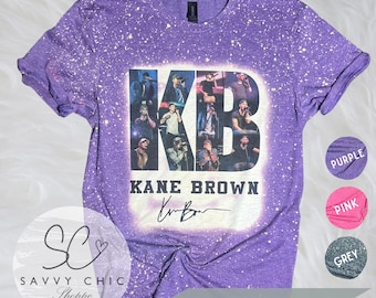 KB Kane Brown Signature Bleached Tee