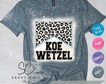 Koe Makes Me Wetzel Koe Wetzel Bleached Tee