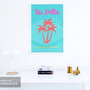 Sorority *DIGITAL PRINT* download, dorm art, wall art, sorority art,