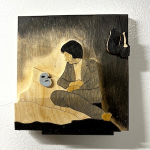 The Stranger wood art