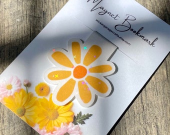 Sunflower Magnetic Bookmark - Holographic