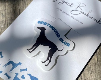 Greyhound Magnetic Bookmark - Greyhound Club
