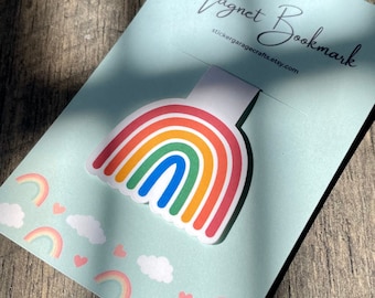 Rainbow Magnetic Bookmark - Holographic