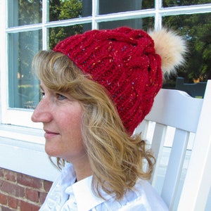 Warm Fleece-lined Winter Hat image 1