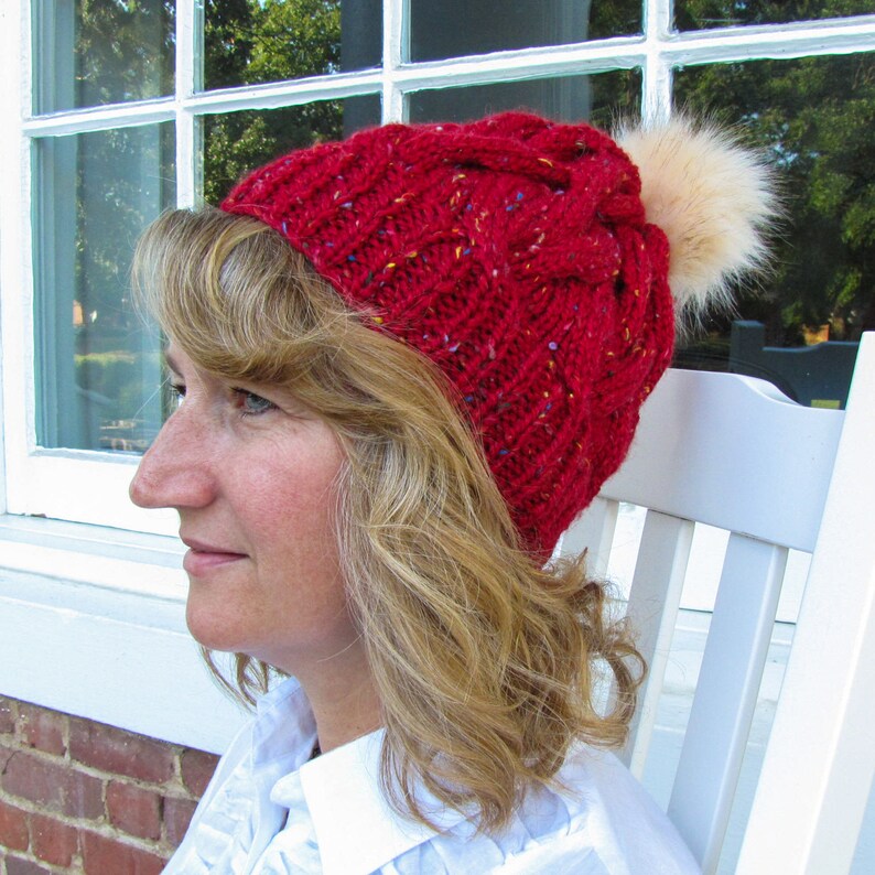 Warm Fleece-lined Winter Hat image 1