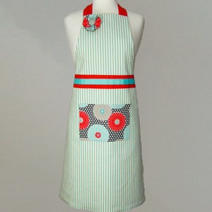 Charming Cheerful Unique Apron, Christmas Gift image 1