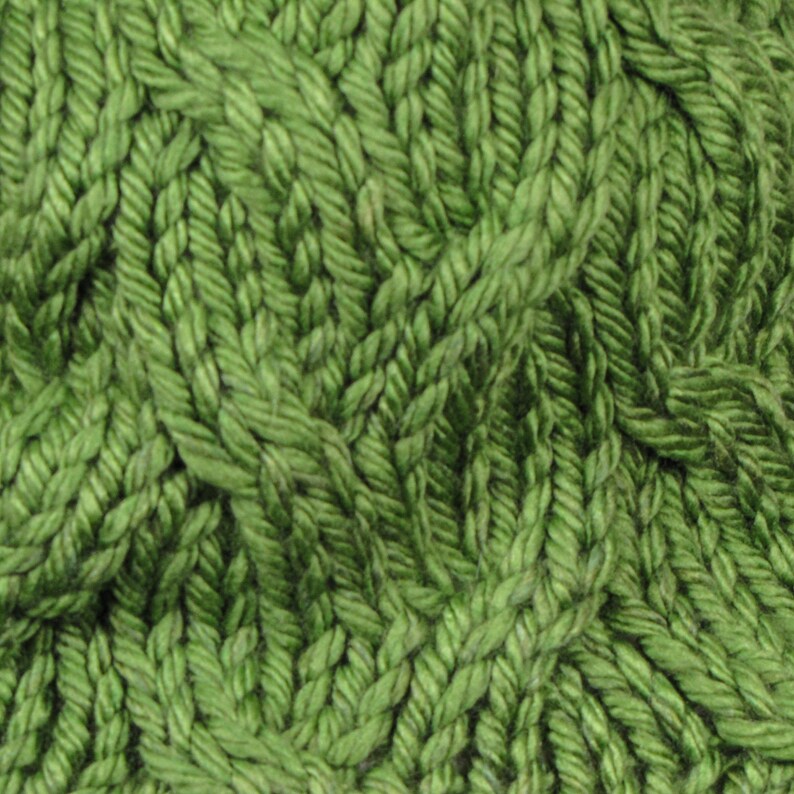 Comfy warm stylish cowl Moss Green