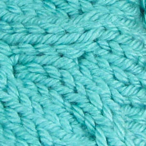 Comfy warm stylish cowl Aqua