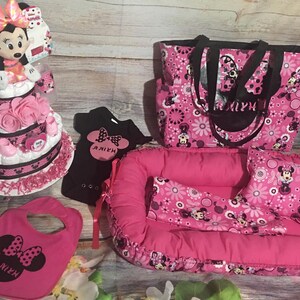 Set de regalo para baby shower de Min Mouse