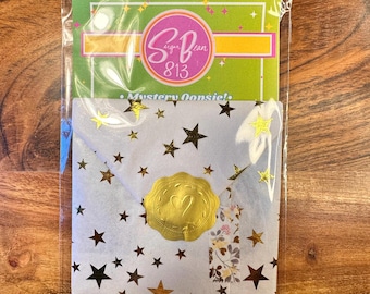 Paquete de pegatinas Mystery Oopsie / 5 errores de impresión aleatorios o pegatinas desgastadas / Bolsa de agarre de pegatinas Oopsie / Paquete de pegatinas misteriosas, paquete de pegatinas Oopsie