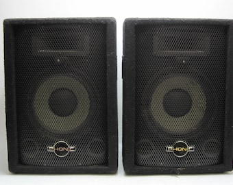 Set of 2 PHONIC S710 Floor Monitor PA Speakers - Etsy