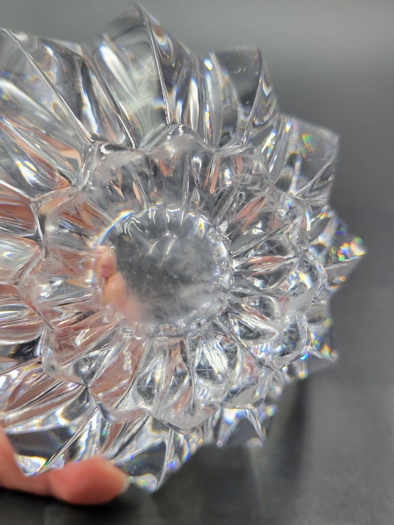 Orrefors Erika Lagerbielke Zodiac Crystal Bowl Sweden Art Glass 6