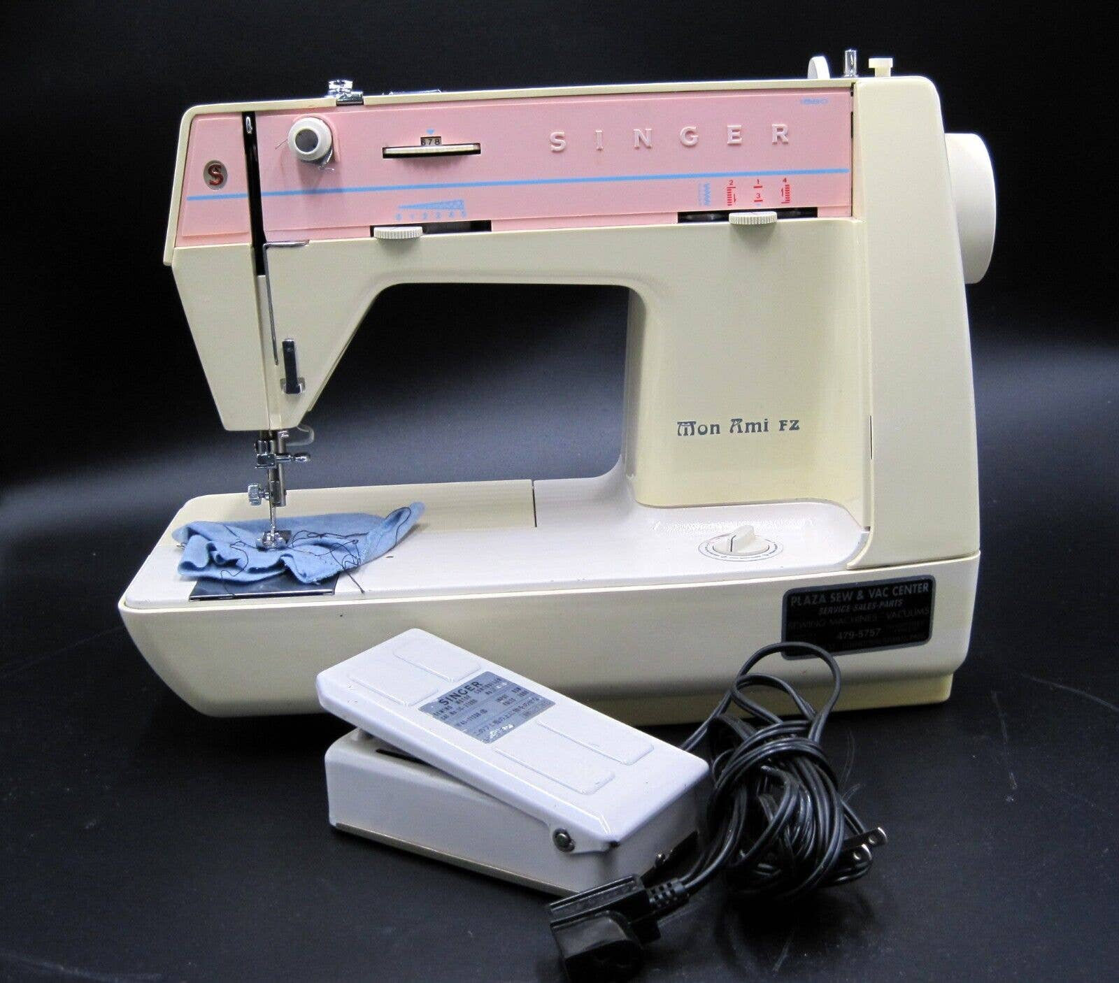 Vintage Singer Mon Ami Sewing Machine JAPAN Rare - Etsy