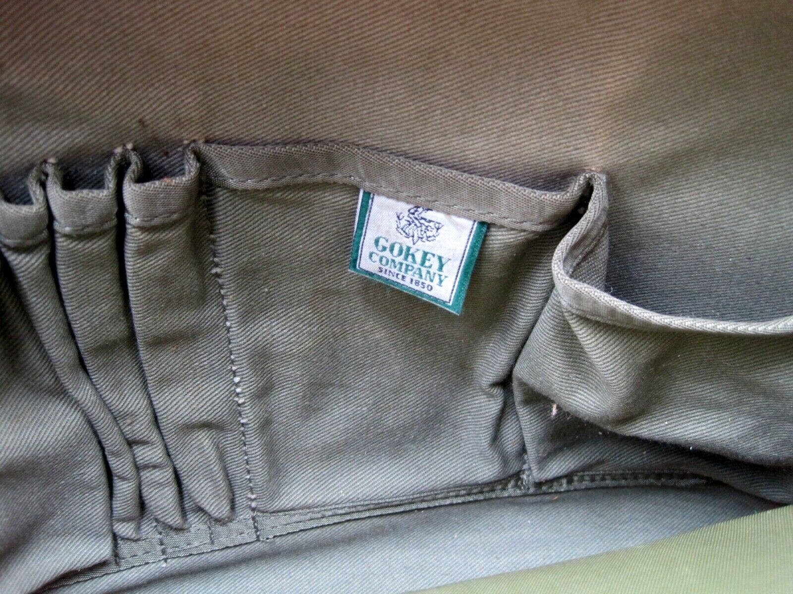 Vintage Gokey Leather Briefcase Messenger Overnight Bag - Etsy