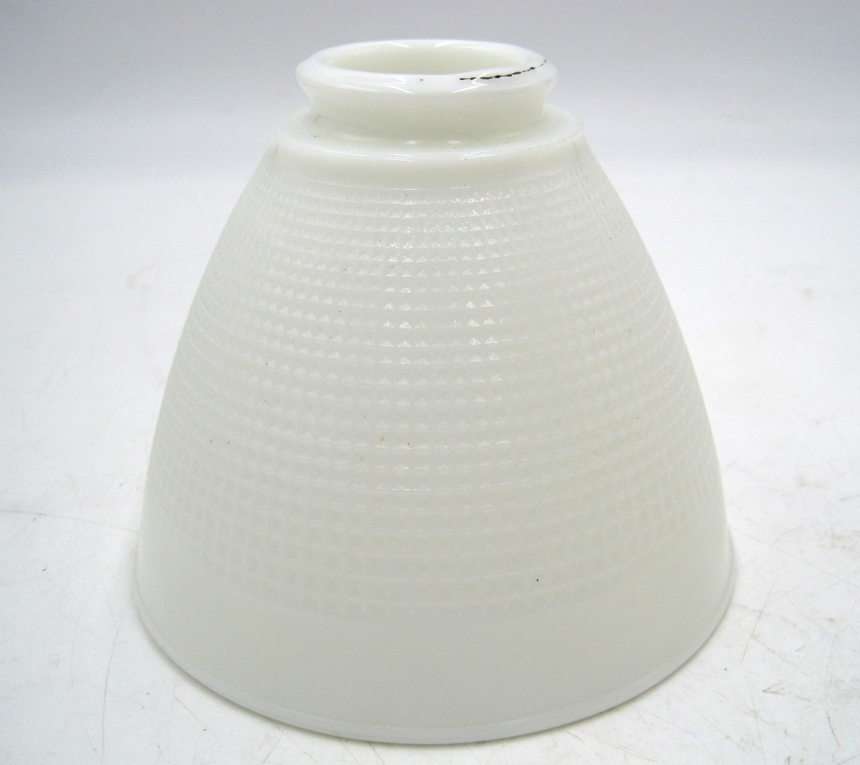 Glass Torchiere Diffuser Large White Milk Glass Diffuser for Torchiere Table Lamp 2 1/4