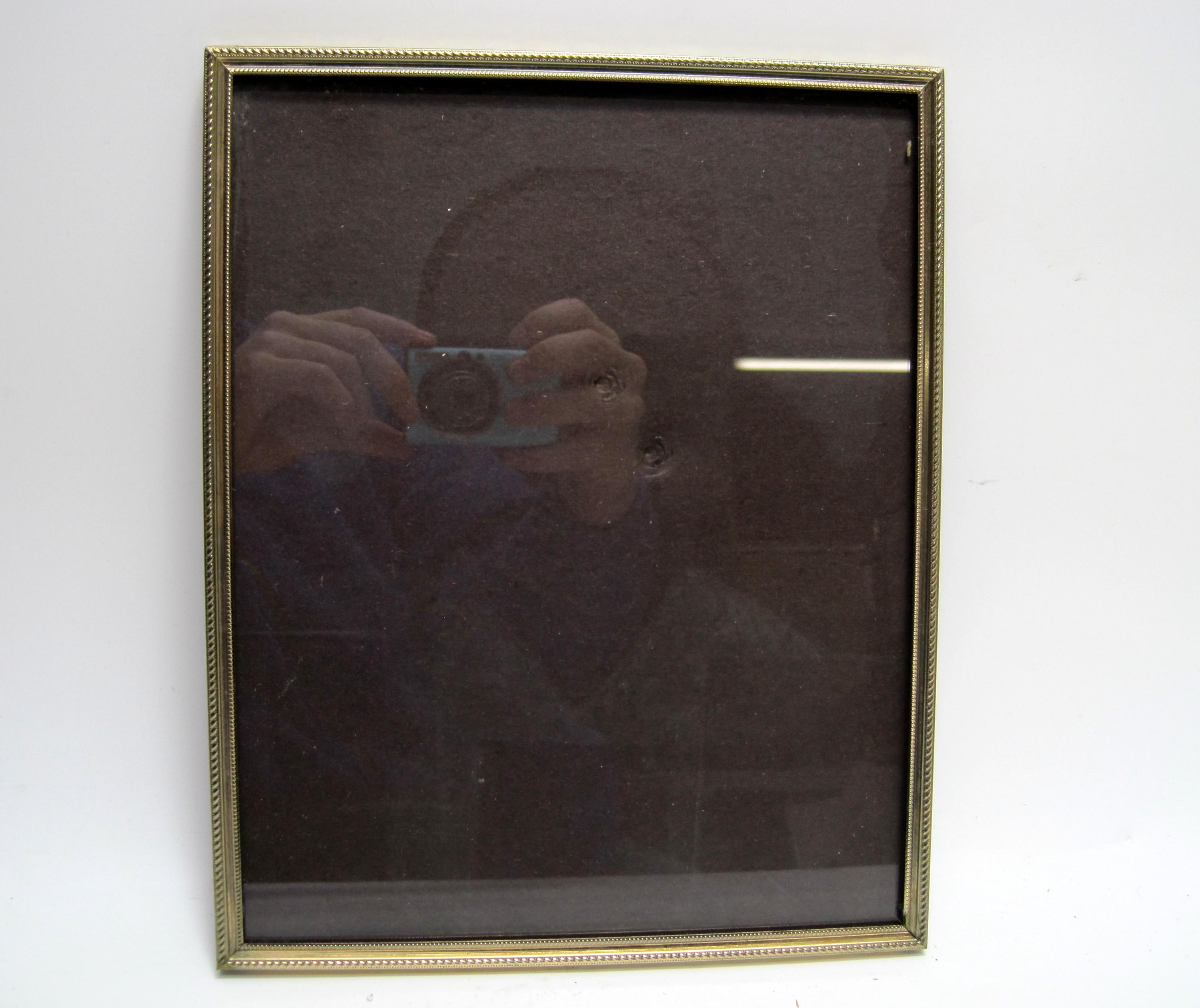 Vintage Gold Filigree Photo Picture Frame Ornate Brass Metal 8" X 10 ...