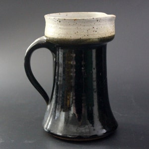 Vintage Signed Studio Pottery Jug, Pitcher, Handthrown Studio Pottery Signed Sutkut PNW Oregon