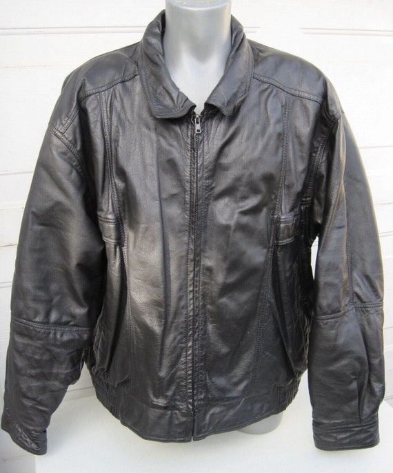 William Barry Vintage Motorcycle Lamb Skin Jacket 