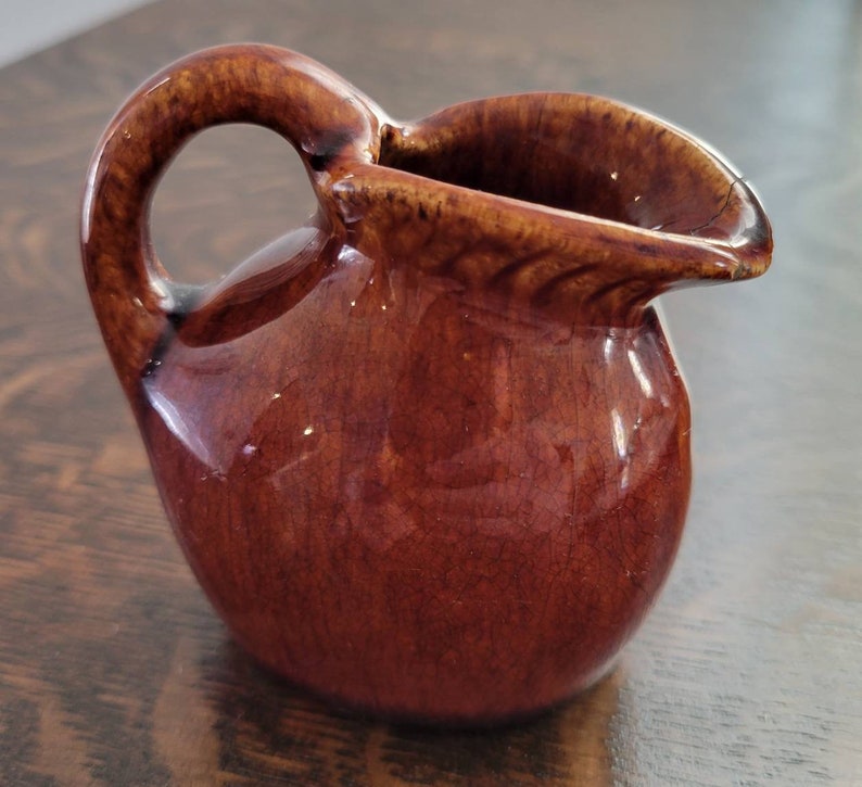 Vintage Man in the Moon Mini Jug Pitcher Creamer - Ceramic - Etsy