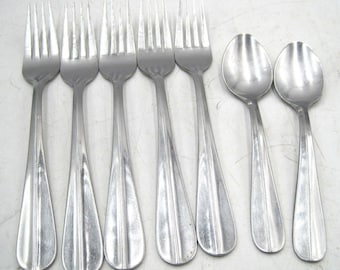 7 Pieces Cambridge Silver AURORA Stainless Flatware