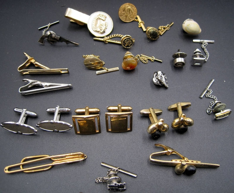 Pince à Cravate Vintage Common Sense 1885 - Barre à Cravate Ancienne
