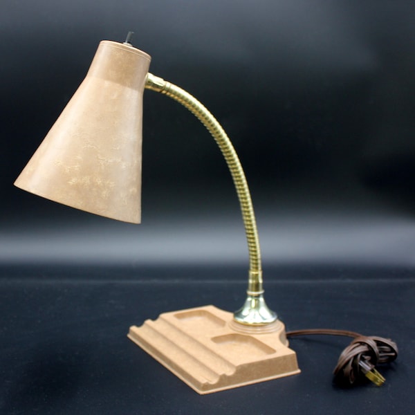 Shade Gooseneck Desk Lamp Etsy