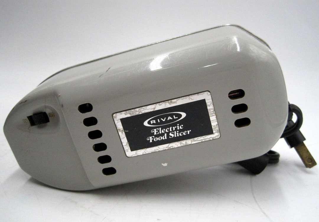 Rival 65301 Stainless Electric Meat Food Slicer Motor Only Tested