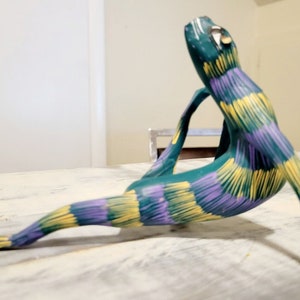 Vintage Oaxaca Alebrije Wood Carving - Signed by Fernando Espinal - Arrazola
