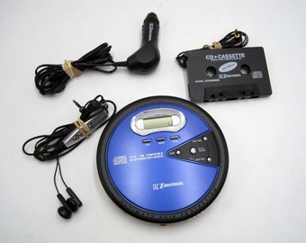 Emerson HD8150BL HD8150 Portable Cd Player Cd-R/Rw Anti-Skip With In-Line Remote