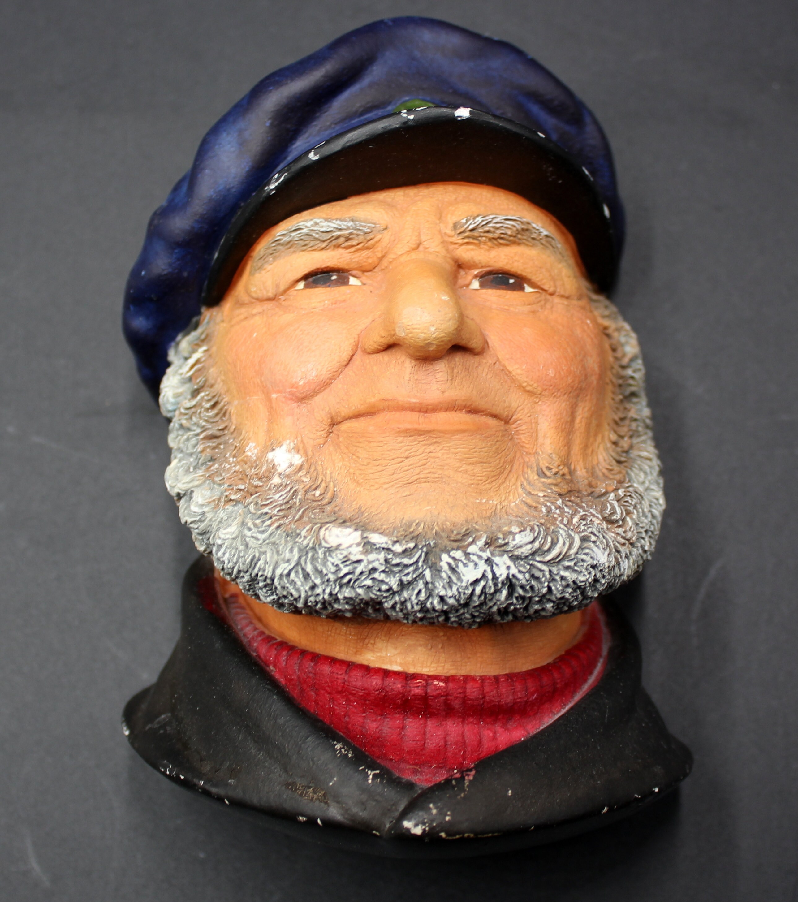 イギリス製ビンテージbosson heads Vintage Bossons Head Chalkware the BOSUN 1984 Legend