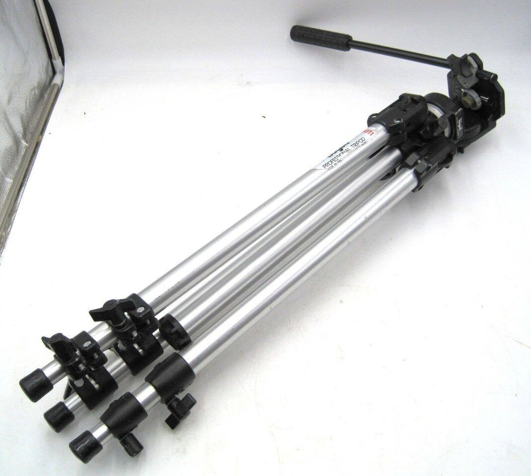 Bogen 3011 Professional Camera Tripod W/ Fluid Head 3011/3126 Etsy