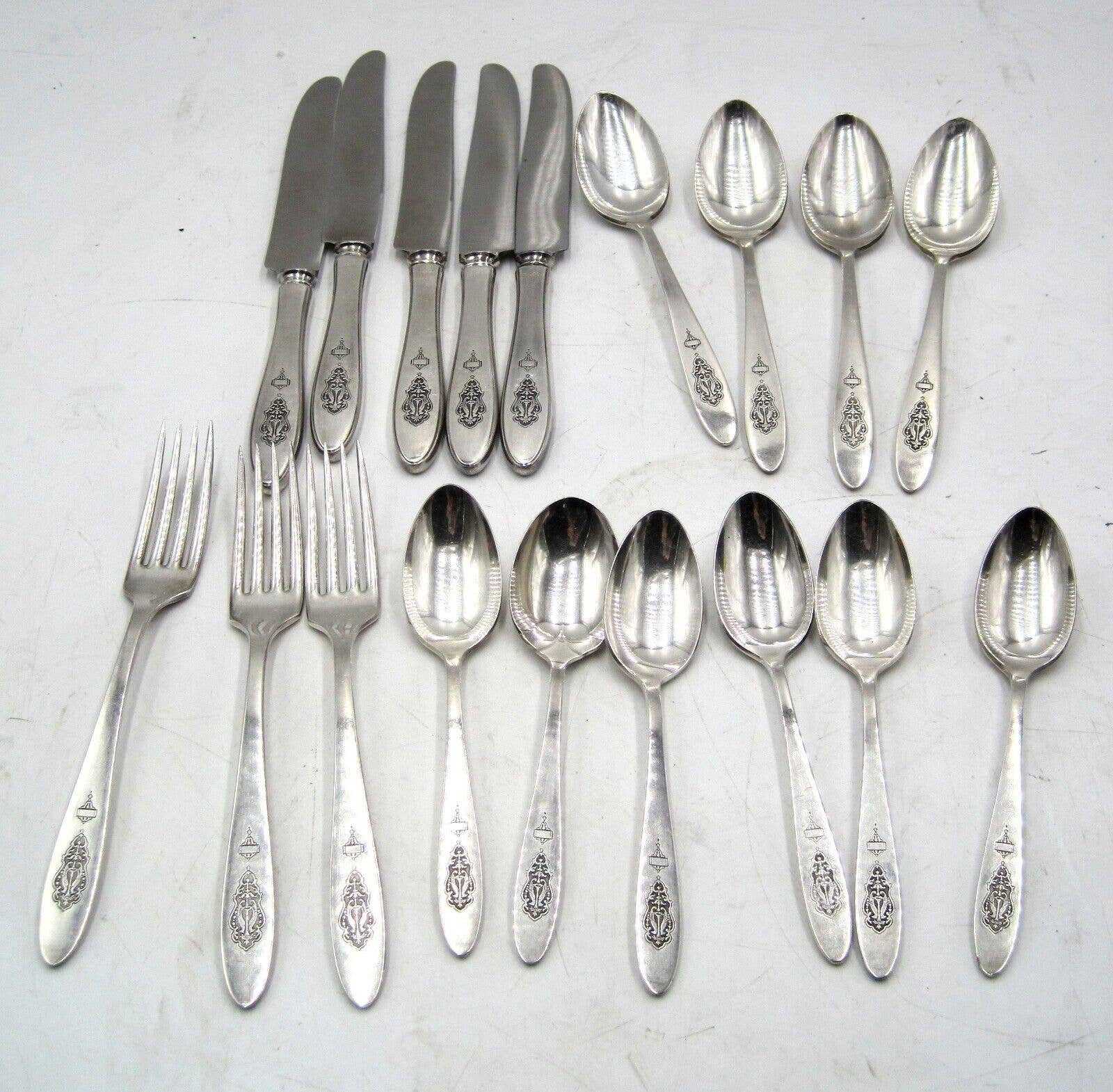 Oneida Community Plate Silverware 18-piece Set Bird of Paradise - Etsy
