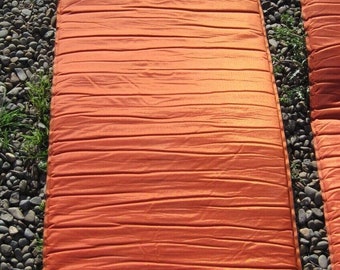 Therm-a-Rest Camping Sleeping Pad Mat 72x20” Vtg. Orange Cascade Designs Seattle