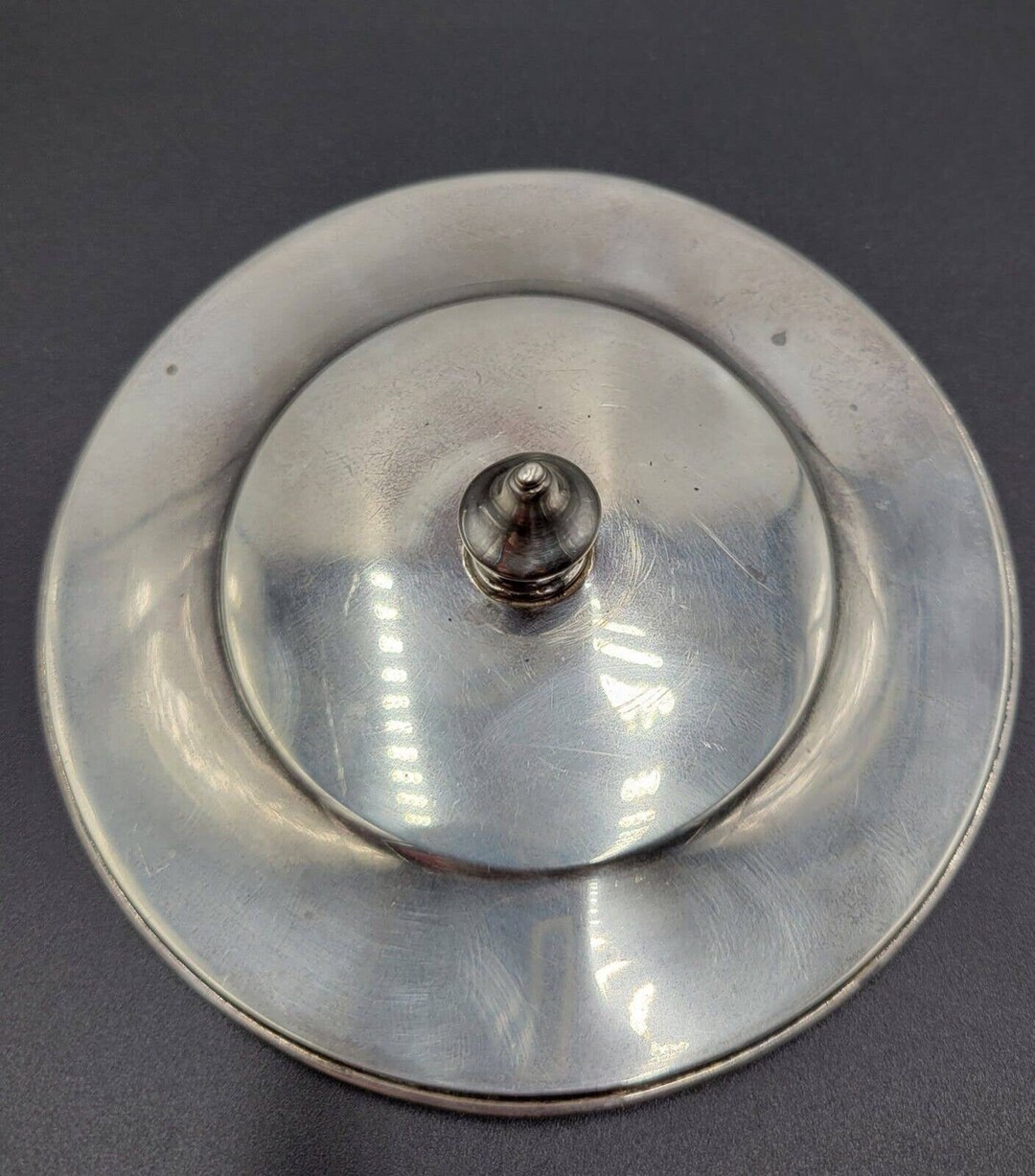 Wilcox & Wagner Large Solid Sterling Silver Lid for 4 - Etsy