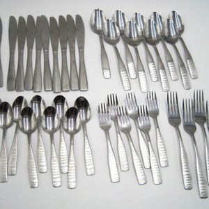 40 Pieces Cambridge MADISON Stainless Flatware Silverware