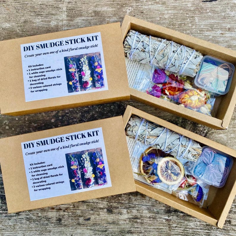 Box Stick String D.I.Y. Smudge Stick Kit - Etsy