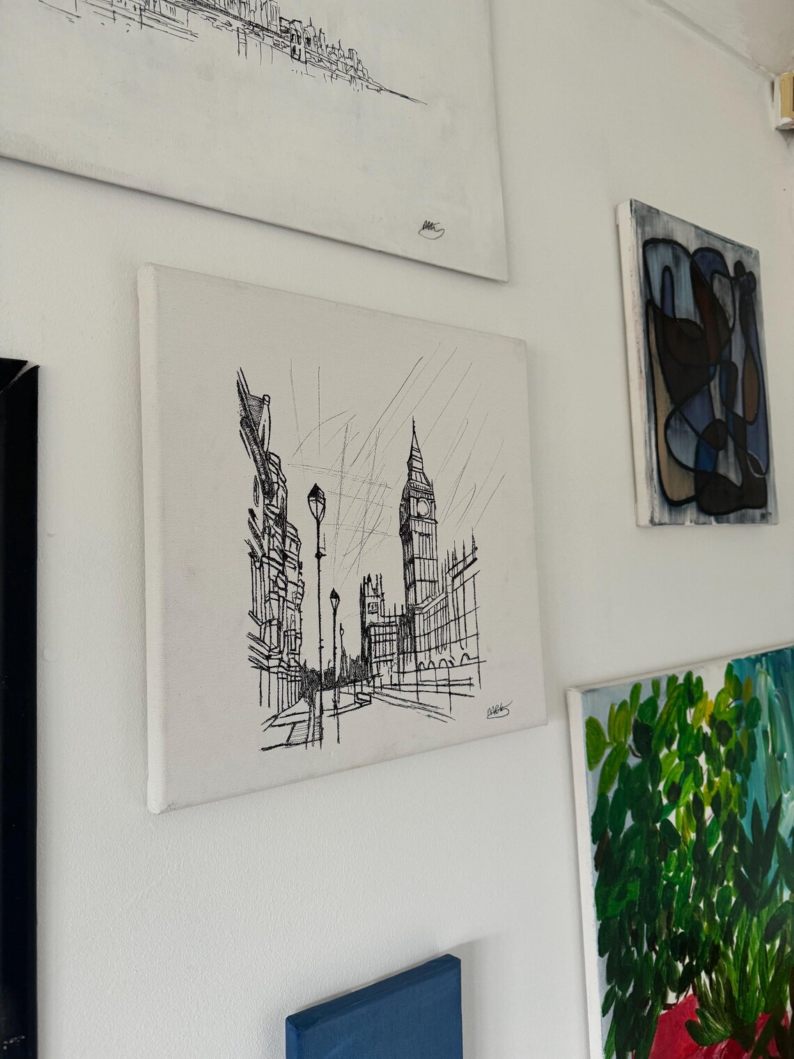 Line Drawing : London Big Ben - Etsy