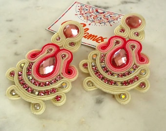 Ohrringe Ohrringe Soutache Fantasia Exklusiver Schmuck