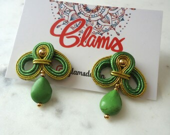 Ohrringe Ohrringe Soutache Eleganter Fantasy Schmuck
